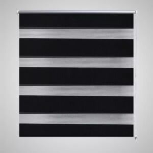 Triibuline ruloo 90 x 150 cm must