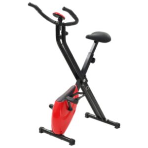 Pood24 magnetiga treeningratas X-Bike pulsi mõõtmisega, must ja punane