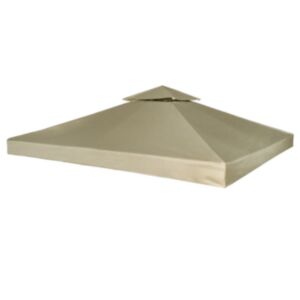 Pood24 varikatuse asenduskate 310 g / m², beež, 3 x 3 m