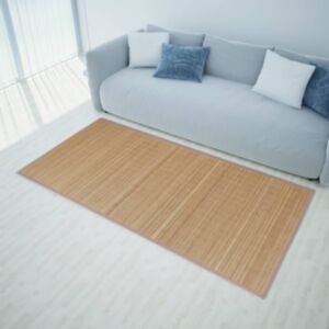 Kandiline pruun bambusvaip 120 x 180 cm