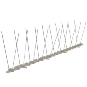 2-realine plastist linnupiikide komplekt, 6 tk