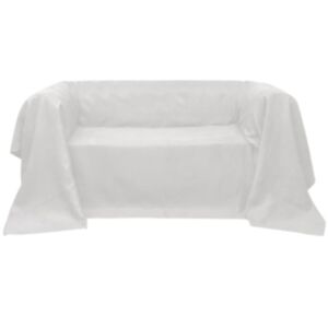 Mikro-seemisnahast diivanikate, kreemjas 140 x 210 cm