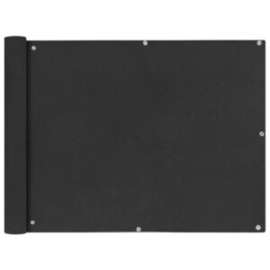 Шторка для балкона POOD24i из оксфордской ткани, 90 x 400 см, антрацит