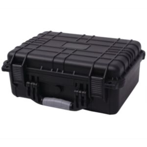 Pood24i kaitsev transpordikohver 40,6 x 33 x 17,4 cm must