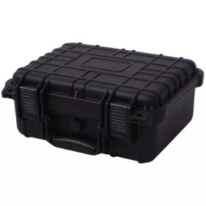 Pood24i kaitsev transpordikohver 35 x 29,5 x 15  cm must