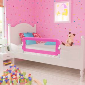 Pood24 voodiäär väikelapse voodile, 2 tk, 102 x 42 cm, roosa