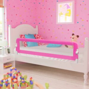 Pood24 voodiäär väikelapse voodile, 2 tk, 150 x 42 cm, roosa