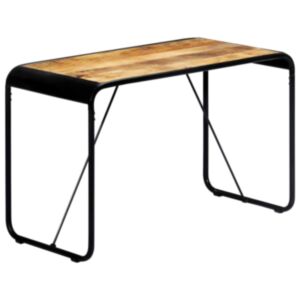 Pood24 söögilaud, 118 x 60 x 76  cm, töötlemata mangopuit