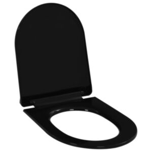 Pood24 vaikselt sulguv prill-laud, kiirvabastusega, must