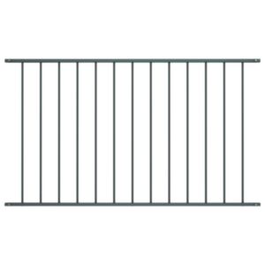 Садовая панель POOD24, сталь с порошковым покрытием, 1,7 x 0,75 м, серый антрацит