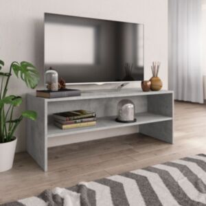 Pood24 telerikapp, betoonhall, 100 x 40 x 40 cm, puitlaastplaat