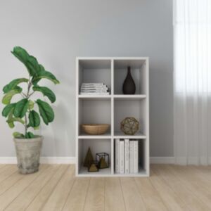 POOD24 книжный шкаф / буфет, белый, 66 x 30 x 97,8 см, ДСП