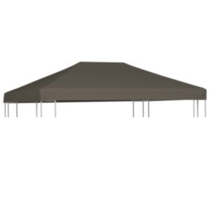 Pood24 varjualuse katus 310 g/m² 3 x 4 m, pruunikashall