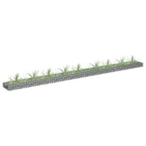 Pood24 gabioon-taimelava, tsingitud teras, 360 x 30 x 10 cm