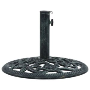 Pood24 päikesevarju alus, roheline, 9 kg 40 cm, malm 