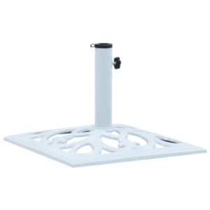 Pood24 päikesevarju alus, valge, 12 kg, 49 cm, malm 