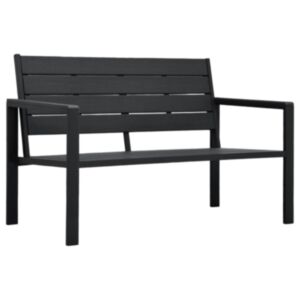 Pood24 aiapink, 120 cm, HDPE, must, puiduvälimusega