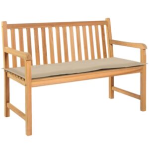 POOD24 подушка для сиденья для садовой скамейки, бежевая, 150 x 50 x 3 см