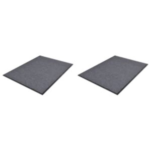 Pood24 uksematid PVC-st 2 tk, hall, 90 x 60 cm
