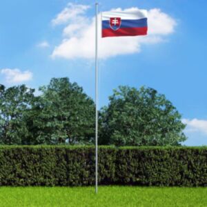 Pood24 Slovakkia lipp 90 x 150 cm