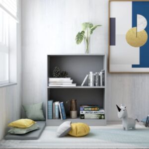POOD24 книжный шкаф, серый, 60 x 24 x 74,5 см, ДСП