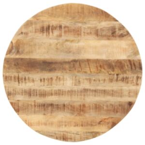 Pood24 lauaplaat tugevast mangopuidust, ümmargune, 15–16 mm 50 cm