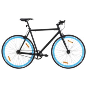 Pood24 ühekäiguline jalgratas, must ja sinine, 700C 51 cm