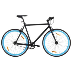 Pood24 ühekäiguline jalgratas, must ja sinine, 700C 55 cm