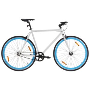 Pood24 ühekäiguline jalgratas, valge ja sinine, 700C 55 cm