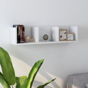 Pood24 CD-seinariiul, valge, 75 x 18 x 18 cm, puitlaastplaat 