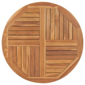 POOD24 столешница, тик, круглая, 2.5 см, 90 см