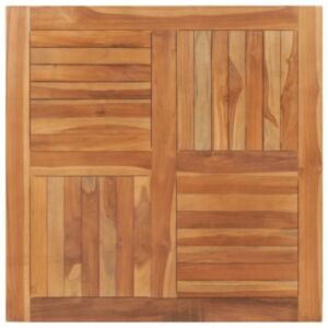 POOD24 столешница, тик, квадрат, 90 x 90 x 2,5 см