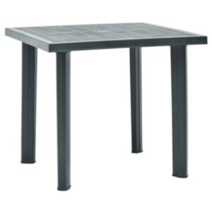 POOD24 садовый стол зеленый, 80 x 75 x 72 см, пластик