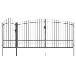Pood24 terava otsaga aed 5 x 2,45 m, must