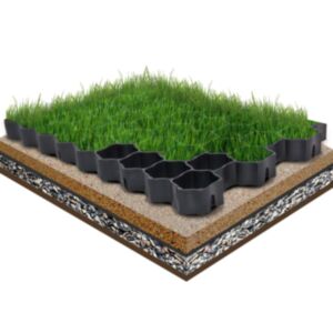 Pood24 mururestid 16 tk, must, 60 x 40 x 3 cm, plast