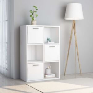 POOD24 шкаф для хранения, белый, 60 x 29,5 x 90 см, ДСП