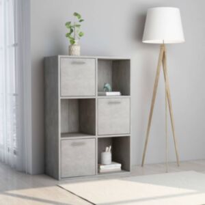 POOD24 шкаф для хранения, бетонный холл, 60 x 29,5 x 90 см, ДСП