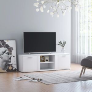 POOD24 тумба под ТВ, белый, 120 x 34 x 37 см, ДСП