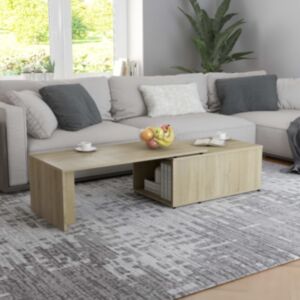 Pood24 kohvilaud, Sonoma tamm 150 x 50 x 35 cm puitlaastplaat