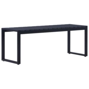 Pood24 aiapink, 120,5 cm, PS-plaat, must