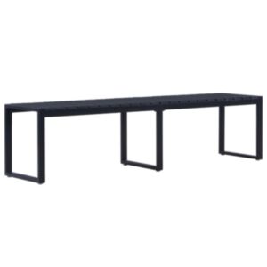 Pood24 aiapink, 180 cm, PS-plaat, must