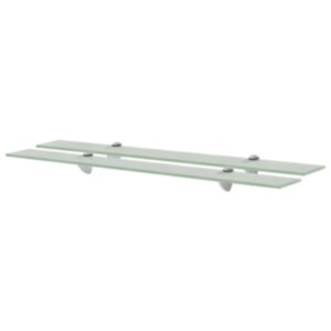 Pood24 seinariiulid 2 tk klaasist 80 x 10 cm 8 mm