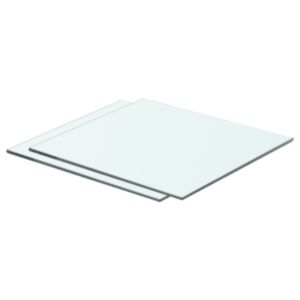 Pood24 riiulid 2 klaasist paneeli 40 x 30 cm 