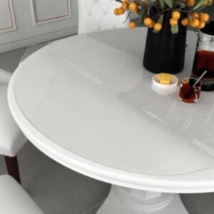 Pood24 lauakaitse, läbipaistev,  Ø 120 cm, 2 mm, PVC