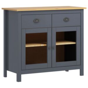 Pood24 puhvetkapp 'Hill Range', hall 90 x 40 x 80 cm, männipuit 