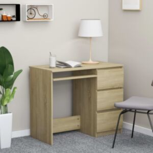 Pood24 kirjutuslaud, Sonoma tamm, 90 x 45 x 76 cm, puitlaastplaat