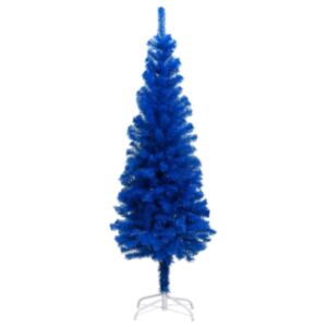 Pood24 kunstkuusk alusega, sinine, 180 cm, PVC