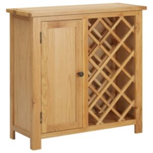 Pood24 veinikapp 11 pudelile 80 x 32 x 80 cm, tammepuit