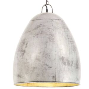 Pood24 tööstuslik laelamp 25 W hõbedane, ümmargune 42 cm E27