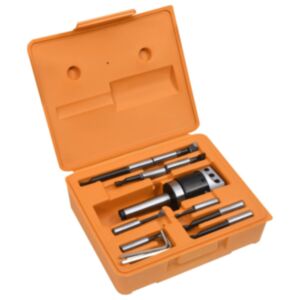 Pood24 15 tk ava treimise tööriistakomplekt 50 mm pea MT3-F1-12
